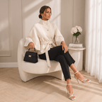 Belted Cape Jacket - Fleece Society