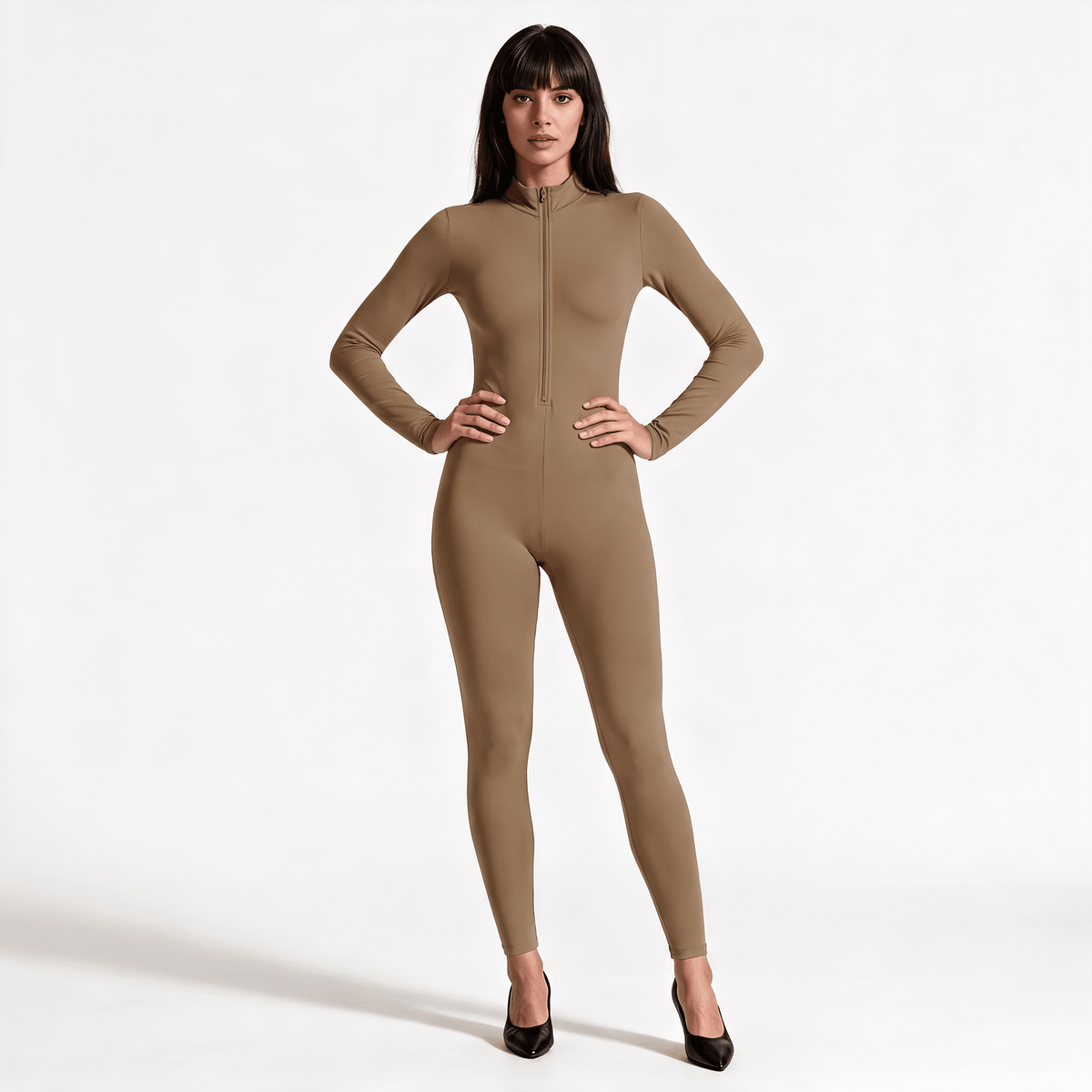 Fleece-Lined Thermal Jumpsuit for Women - Fleece Society