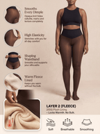 the fleece-lined legging - Fleece Society