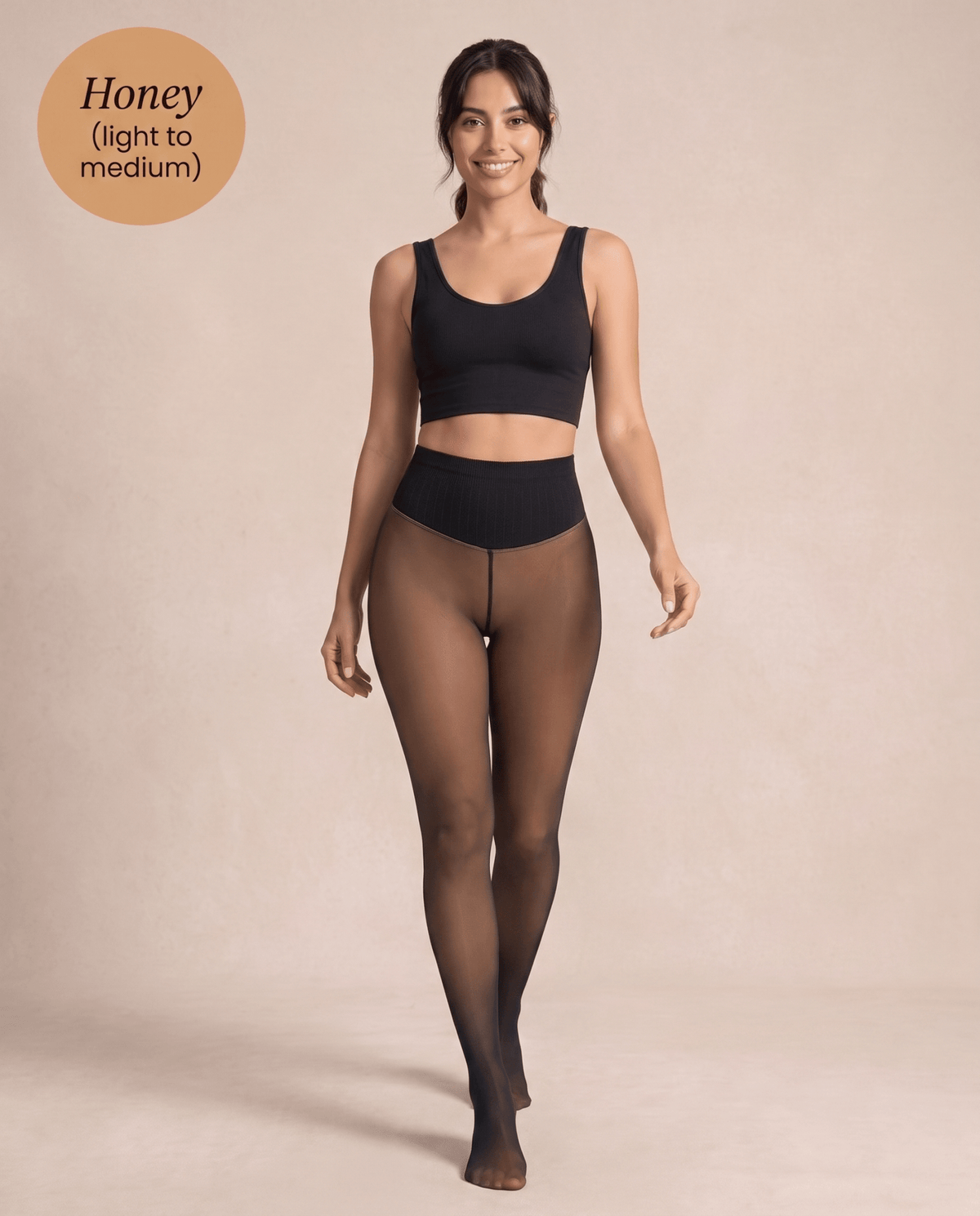 the secret sheers — fleece-lined sheer tights - Fleece Society