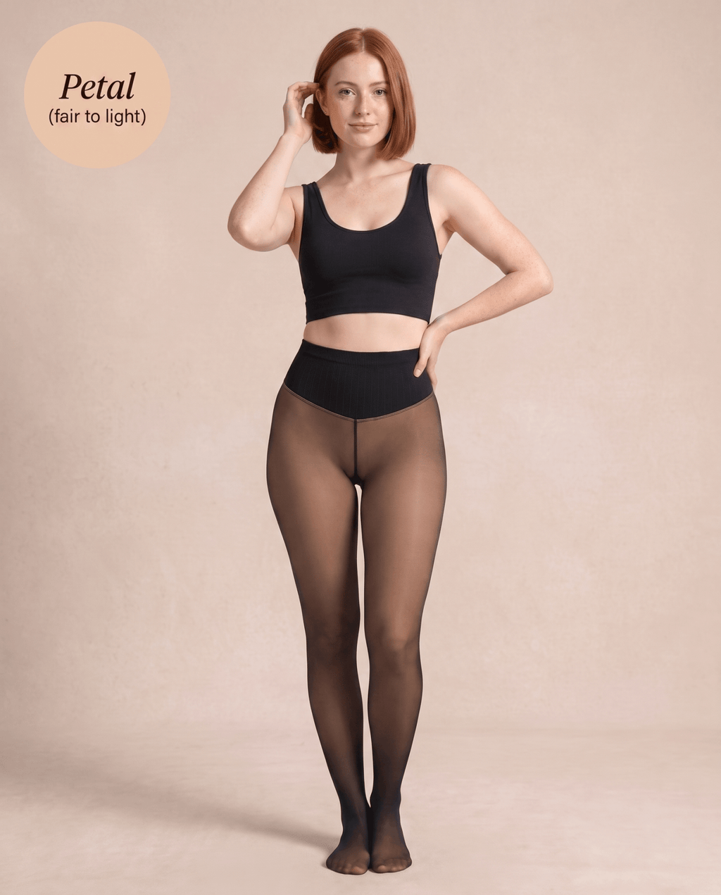 the secret sheers — fleece-lined sheer tights - Fleece Society