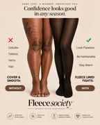 the sheer fleece-lined legging - Fleece Society